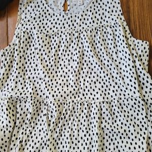 Style & Co Animal Print Top